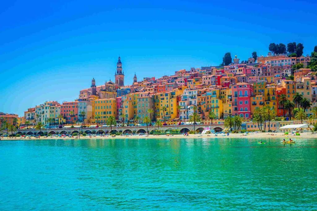 French Riviera: Seafront Apt & Pool Near Monaco Roquebrune-Cap-Martin Luaran gambar