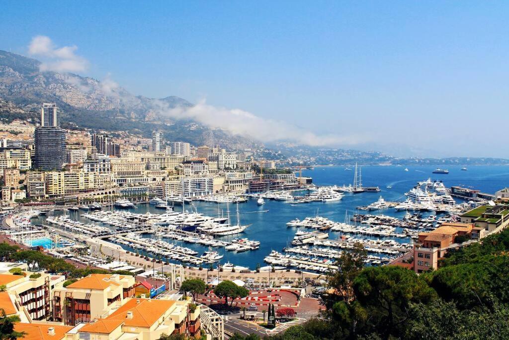 French Riviera: Seafront Apt & Pool Near Monaco Roquebrune-Cap-Martin Luaran gambar